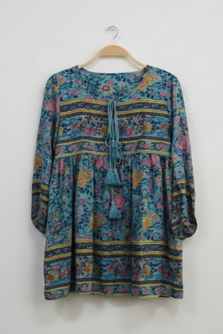 The Lagoon Floral Tunic