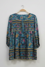 The Lagoon Floral Tunic