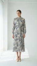 Long Pleated Maxi