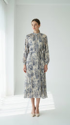 Long Pleated Maxi