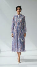 Long Pleated Maxi