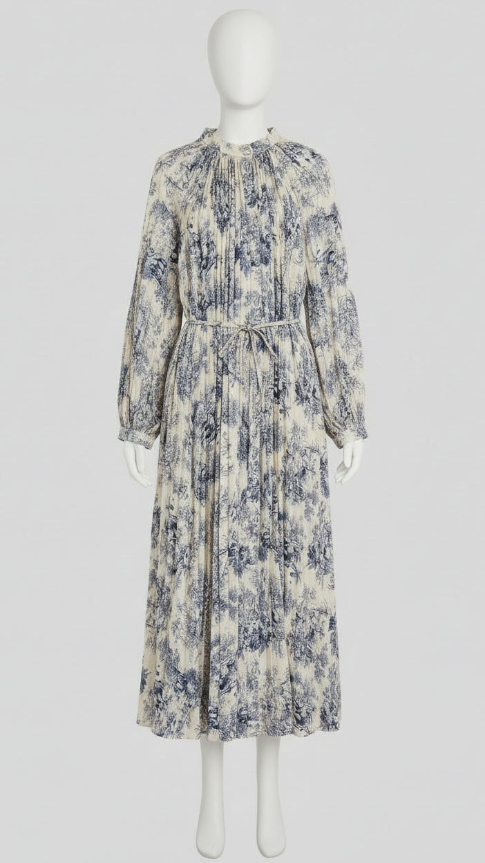 Long Pleated Maxi
