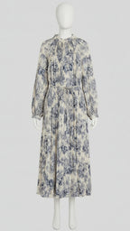 Long Pleated Maxi