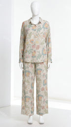 Linen Polyester Co-ord Set