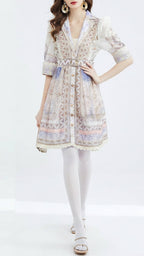 Zimmermann High Tide Mini Shirt Dress