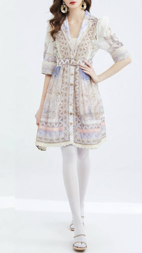 Zimmermann High Tide Mini Shirt Dress