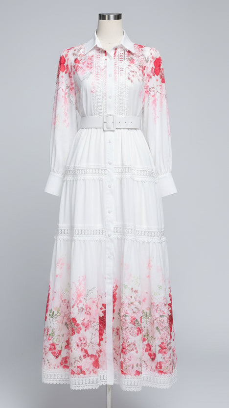 The Rose Garden Tiered Maxi