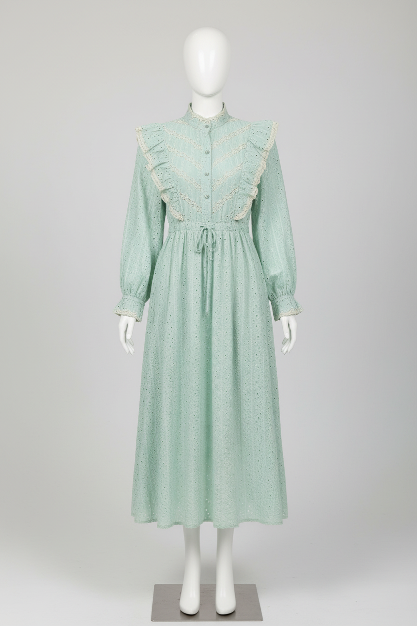 Long Maxi Frill Dress