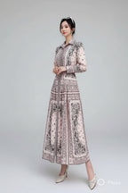 The Blush Baroque Maxi