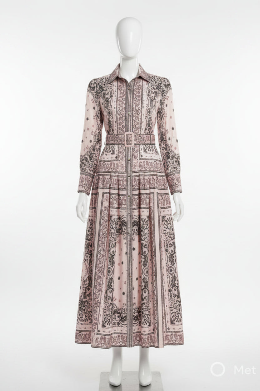 The Blush Baroque Maxi