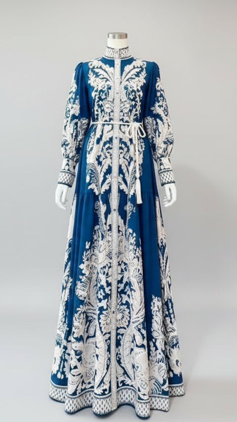 The Midnight Azure Maxi
