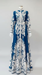 The Midnight Azure Maxi