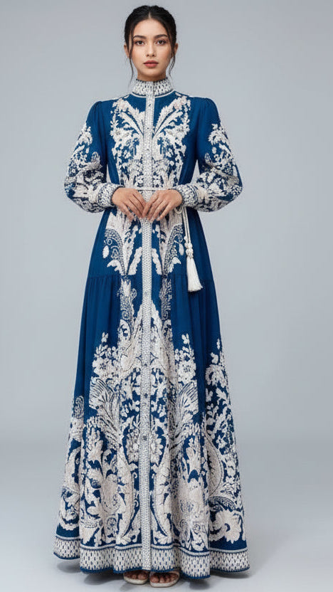 The Midnight Azure Maxi