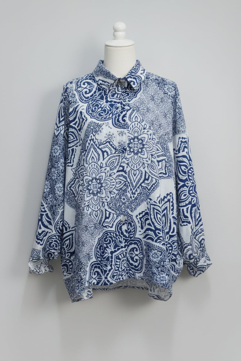 Blue Tile Co-ord Set
