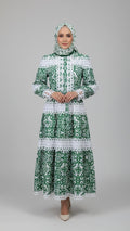 Long Laced Maxi Dress