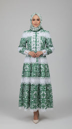 Long Laced Maxi Dress