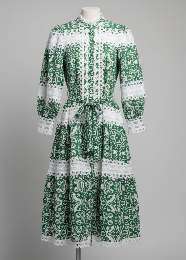 Long Laced Maxi Dress
