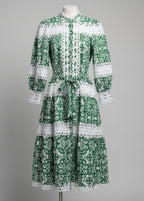 Long Laced Maxi Dress