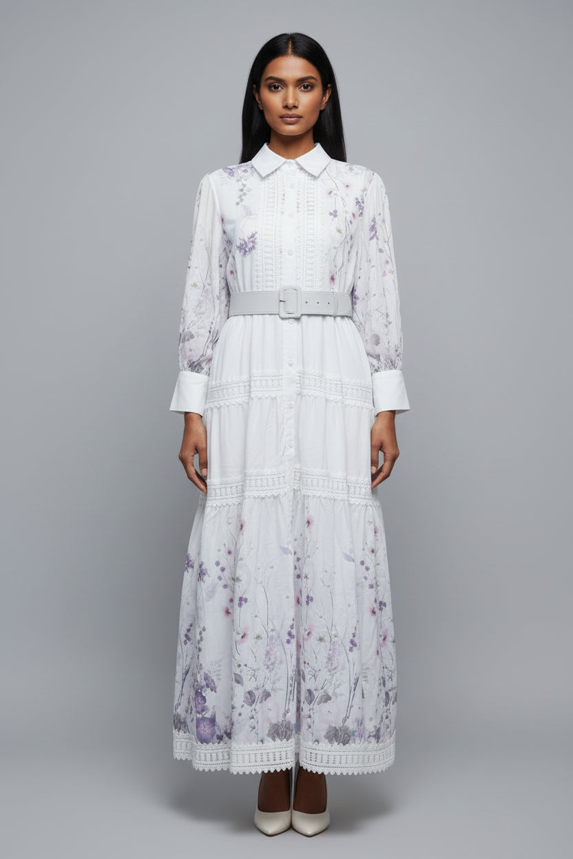 The Lavender Lace Maxi