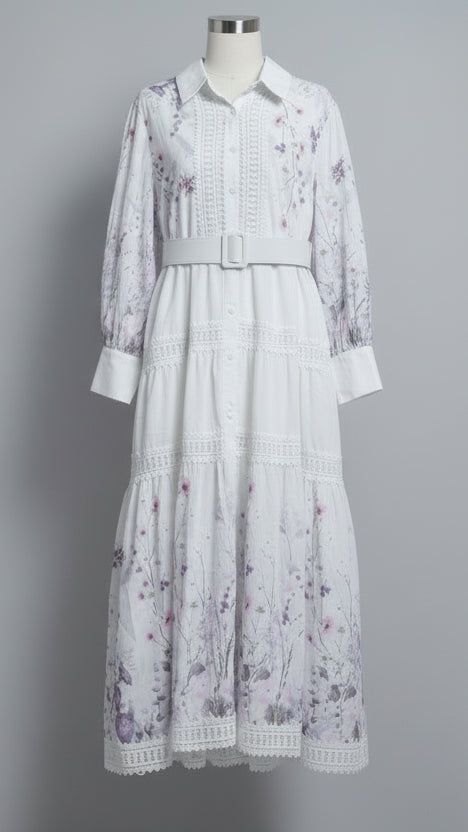 The Lavender Lace Maxi