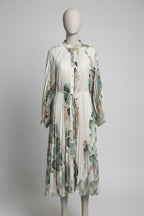 Long Pleated Maxi