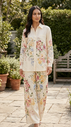 Ivory Bloom Co-ord Set
