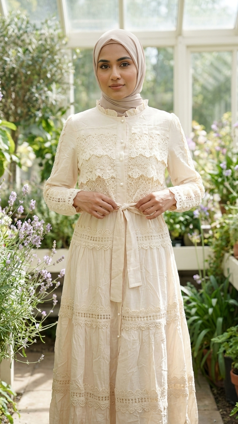 Vanilla Lace Maxi