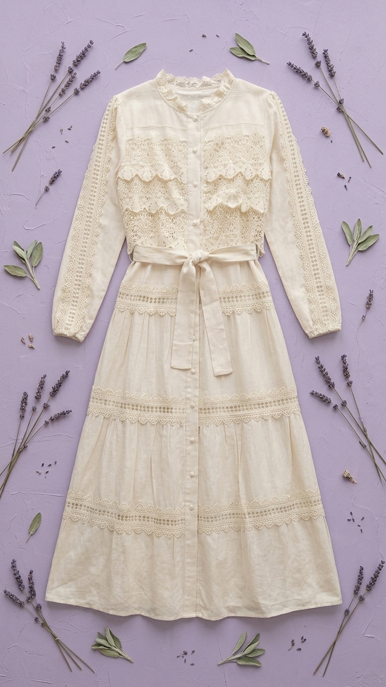 Vanilla Lace Maxi
