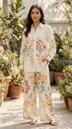 Ivory Bloom Co-ord Set
