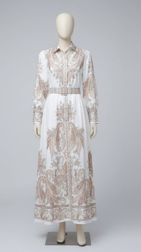 Golden Hour Paisley Maxi