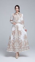 Golden Hour Paisley Maxi